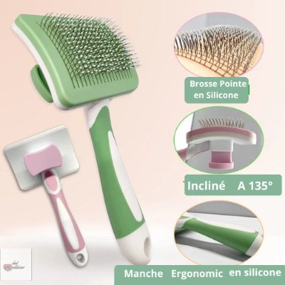 Brosse pour Chat de Toilettage : Le Secret d'un Pelage Sain et Brillant - maboutique - duchat